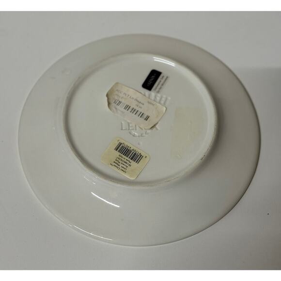 NEW Lenox Linen Weave 9" Accent Plate - kk518 - Picture 2 of 2